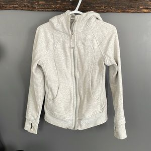 Scuba full zip light heathered grey